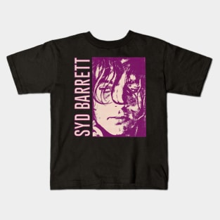 Syd Barrett - - - Original Fan Artwork Design Kids T-Shirt